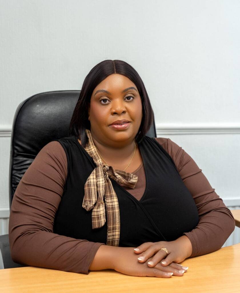 YPEP's founder at a desk in the office